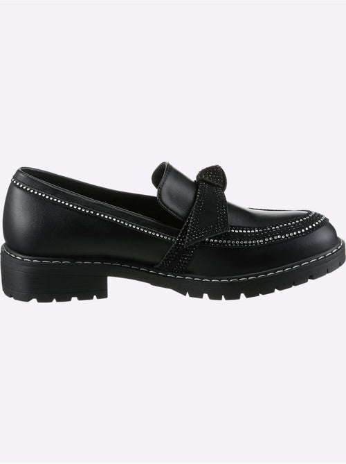 Mocassins Matière Synthétique - Taille Standard - Helline - Kiabi Mocassins Matière Synthétique - Taille Standard - Helline - Kiabi