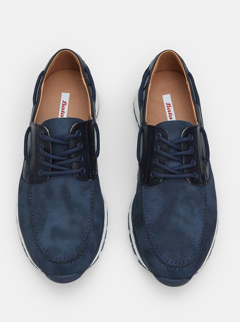 Mocassins modèle bateau BATA Bleu - Kiabi