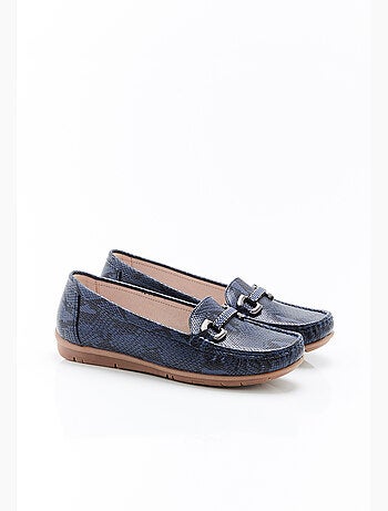 Mocassins motif animalier - damart