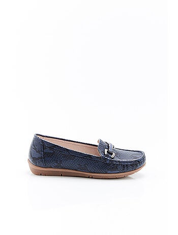 Mocassins motif animalier - damart