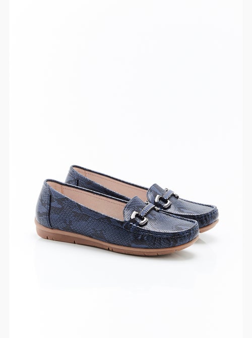 Mocassins motif animalier - Damart - Kiabi