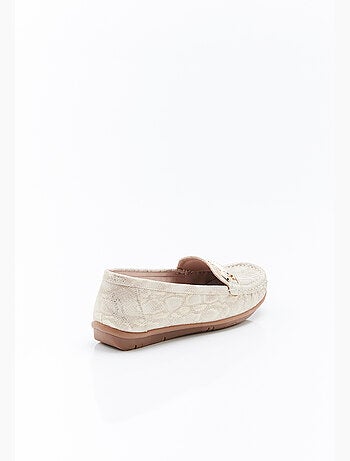 Mocassins motif animalier - damart