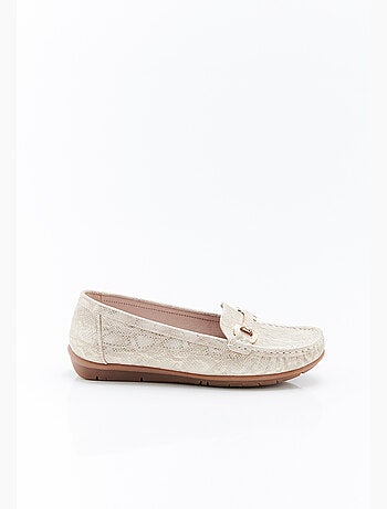 Mocassins motif animalier - damart