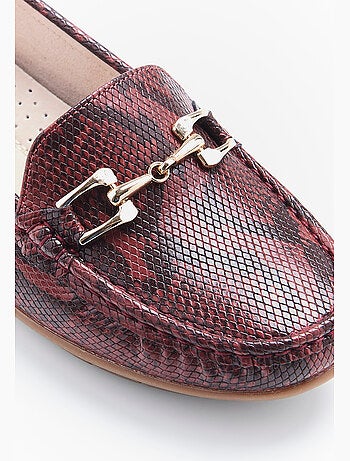 Mocassins motif animalier - Damart