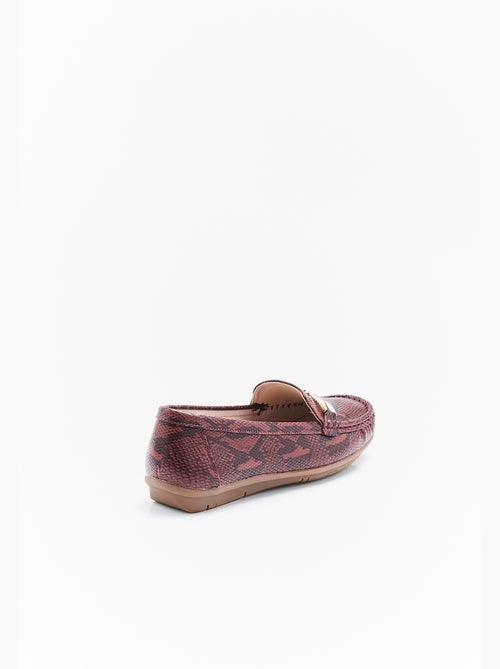 Mocassins motif animalier - Damart - Kiabi