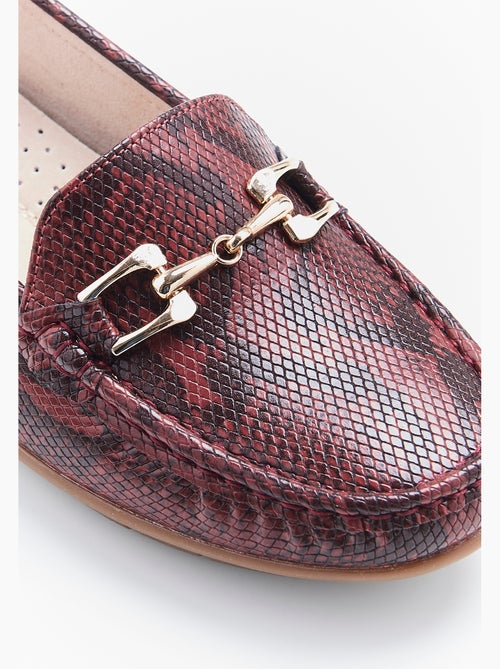 Mocassins motif animalier - Damart - Kiabi
