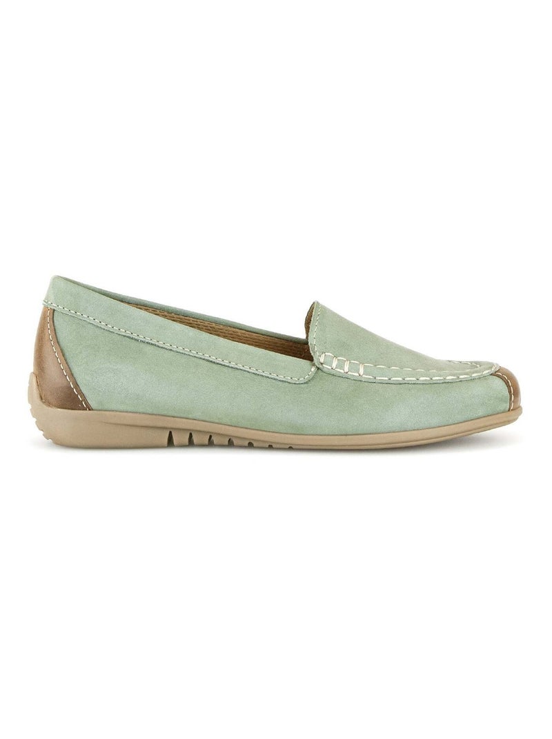 Mocassins multi en nubukcuir Multicolore - Kiabi