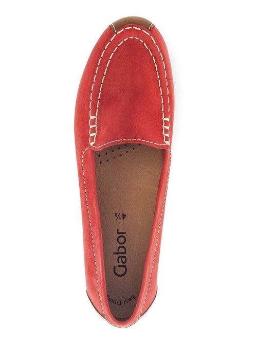 Mocassins  multi en nubukcuir - Kiabi