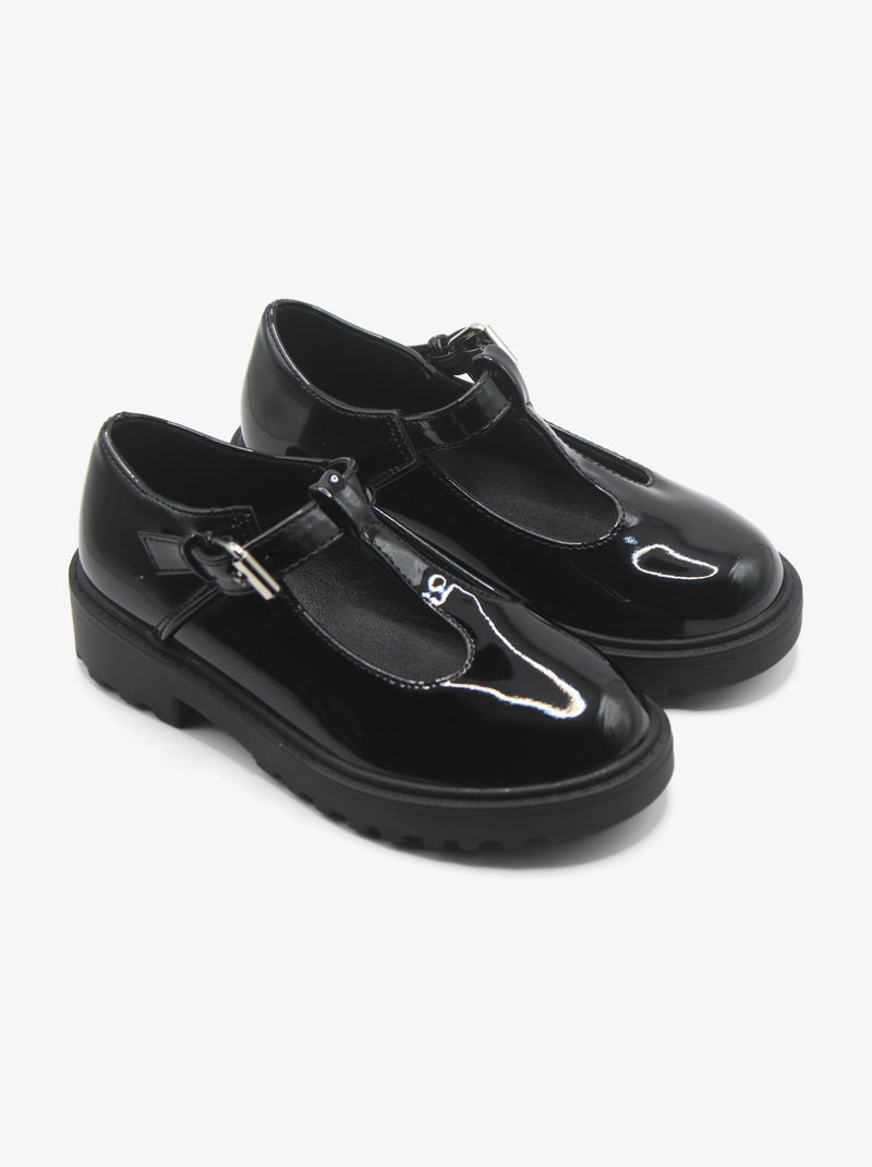 Mocassins ouverte Noir - Kiabi