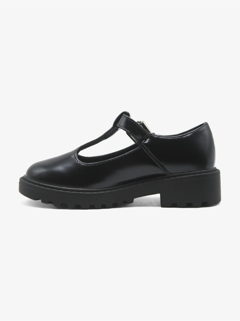 Mocassins ouverte Noir - Kiabi