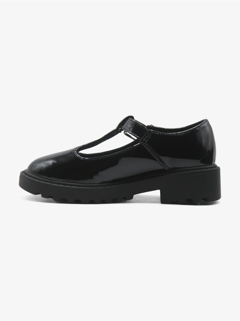 Mocassins ouverte Noir Noir - Kiabi