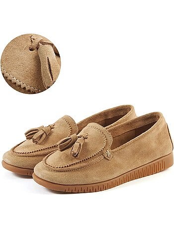 Mocassins pieds larges h - anita