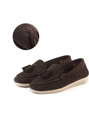 Mocassins pieds larges h - anita