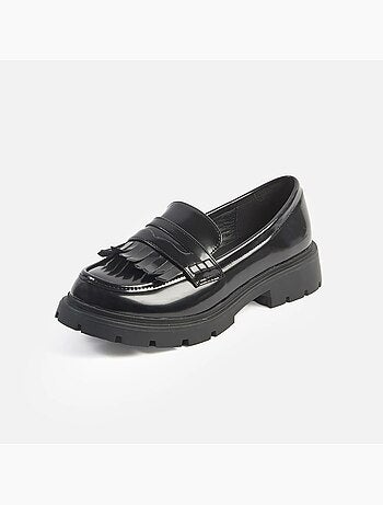 Mocassins pieds larges H - Modèle Olive