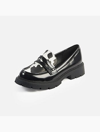 Mocassins pieds larges H - Modèle Olive
