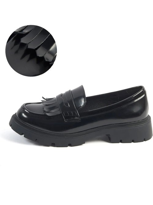 Mocassins pieds larges H - Olive - Kiabi Mocassins pieds larges H - Olive - Kiabi