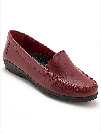 Mocassins plateau lisse