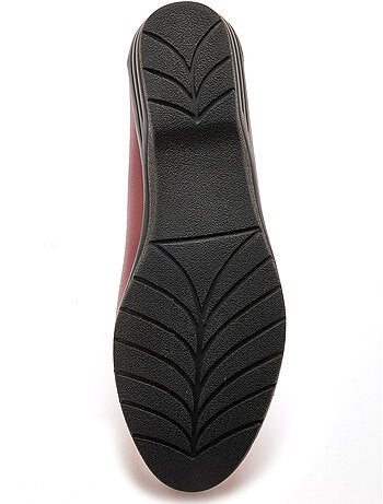 Mocassins plateau lisse