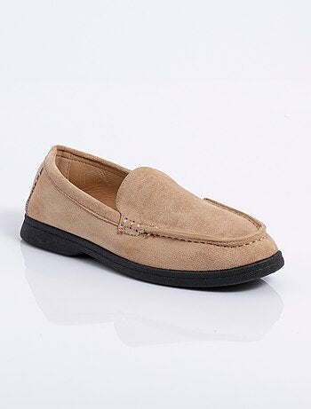 Mocassins plats essentiels en suédine - afibel