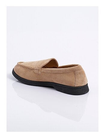 Mocassins plats essentiels en suédine - afibel