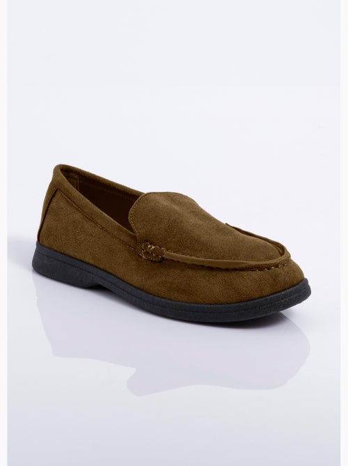Mocassins plats essentiels en suédine - AFIBEL - Kiabi Mocassins plats essentiels en suédine - AFIBEL - Kiabi