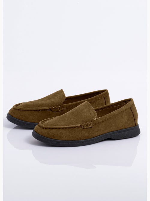 Mocassins plats essentiels en suédine - AFIBEL - Kiabi Mocassins plats essentiels en suédine - AFIBEL - Kiabi