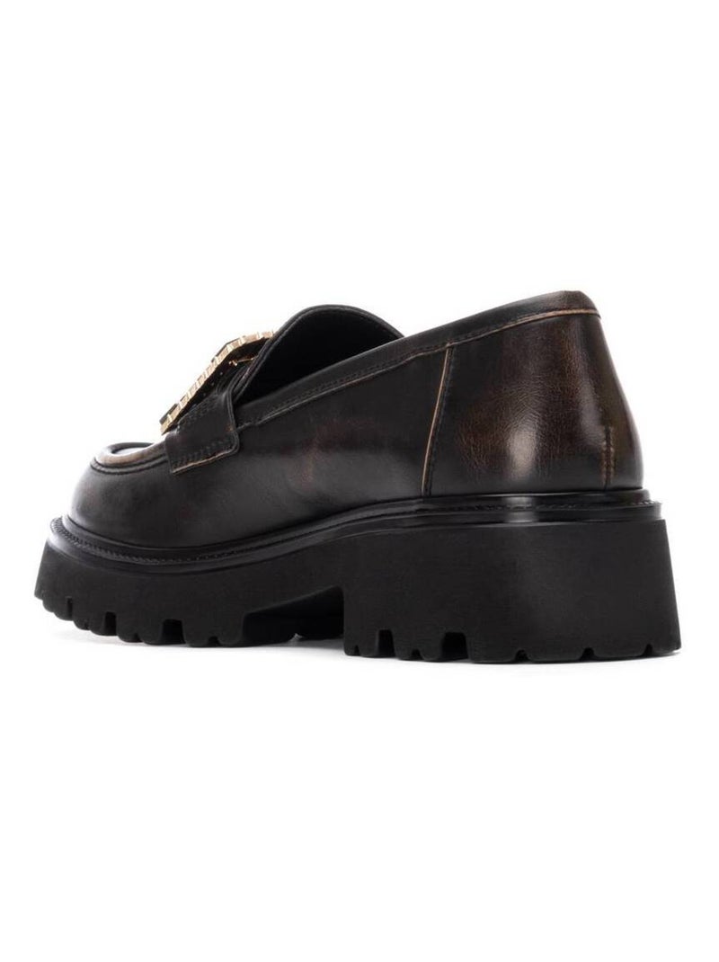 Mocassins plats femme Bronze - Kiabi