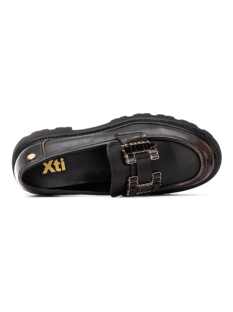 Mocassins plats femme Bronze - Kiabi