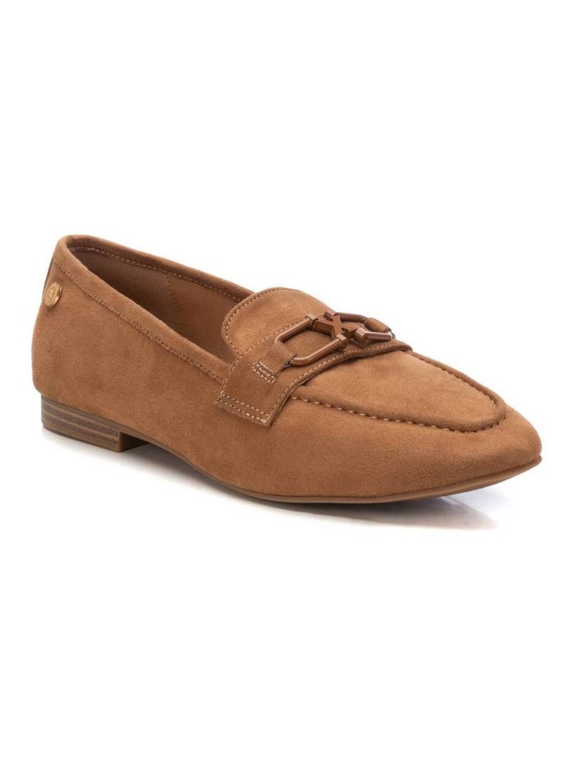 Mocassins plats femme Camel - Kiabi