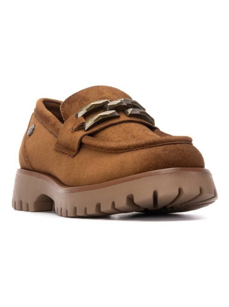 Mocassins plats femme Camel - Kiabi