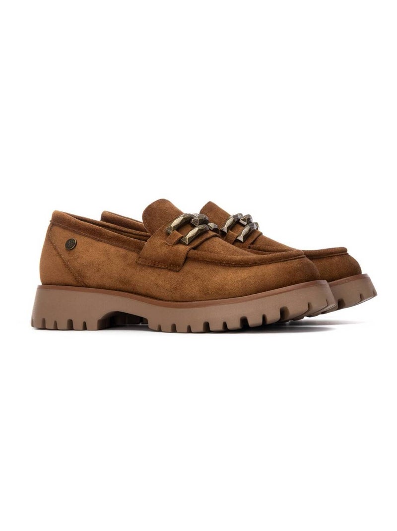 Mocassins plats femme Camel - Kiabi