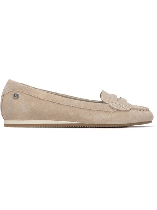Mocassins plats femme en cuir - Kiabi Mocassins plats femme en cuir - Kiabi