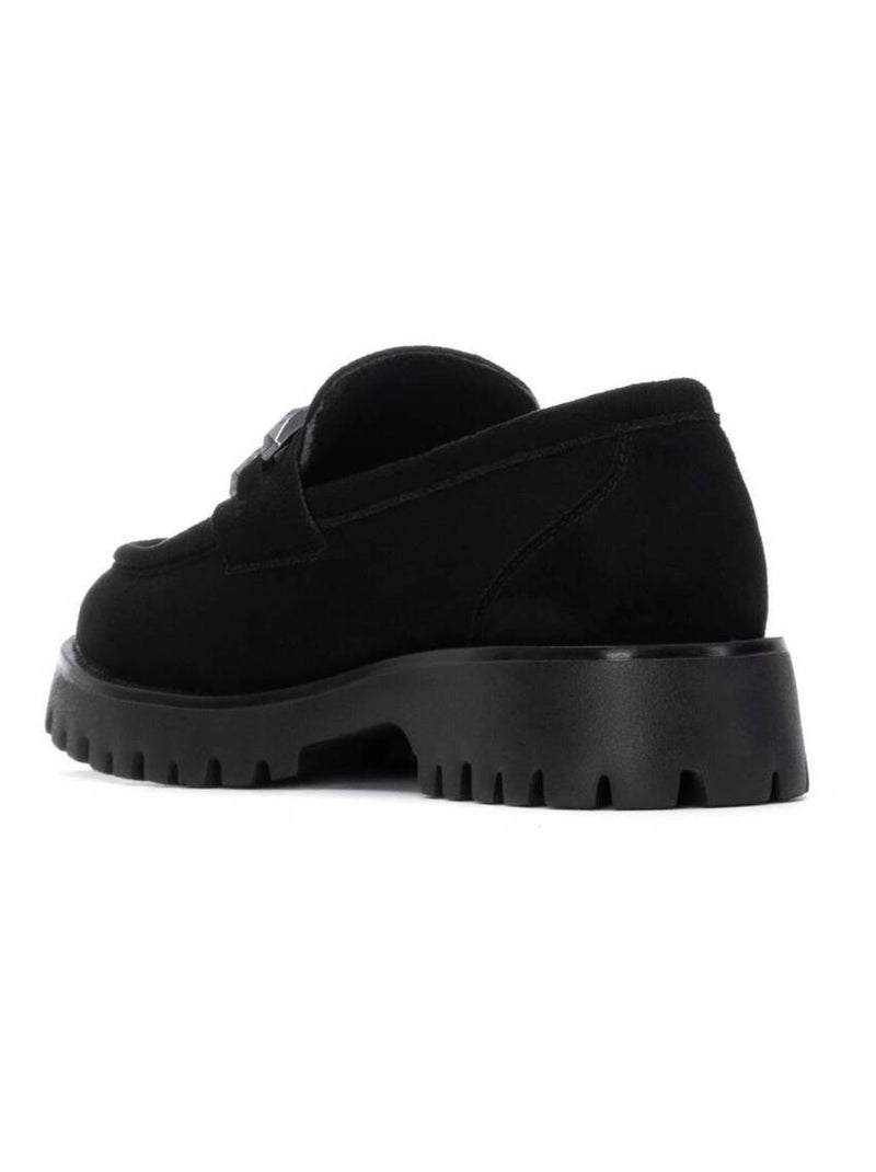 Mocassins plats femme Noir - Kiabi