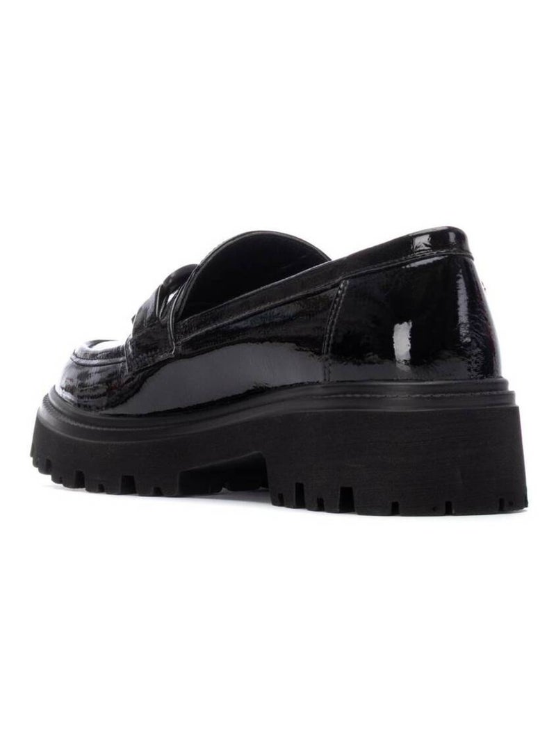 Mocassins plats femme Noir - Kiabi