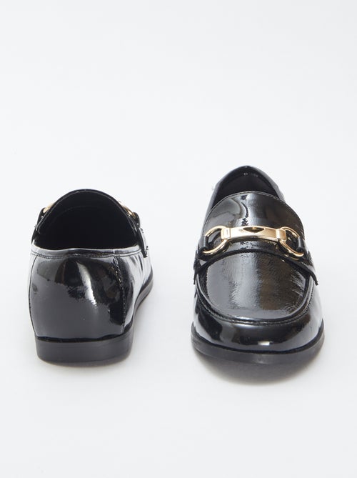 Mocassins plats vernis - Kiabi