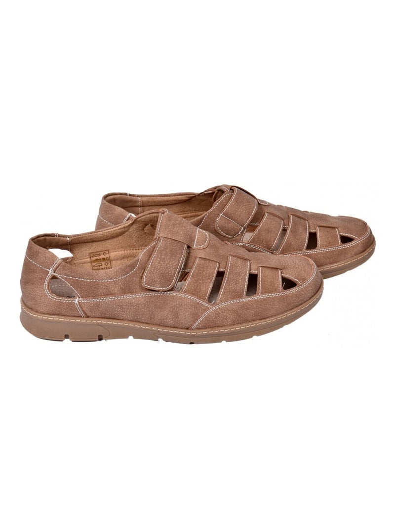 Mocassins pour Homme Doublure CUIR PREMIUM SCRATCH Camel - Kiabi