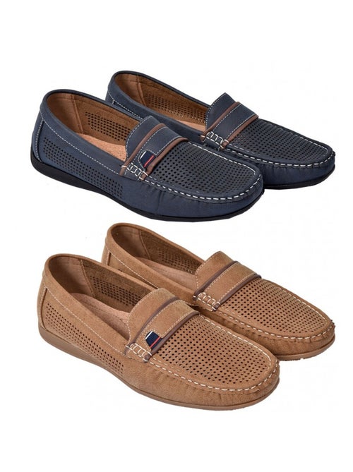 Mocassins pour Homme Doublure CUIR PREMIUM - Kiabi