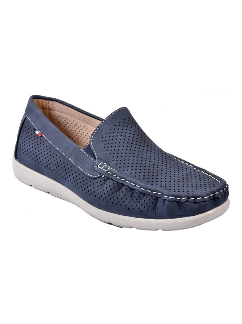 Mocassins PREMIUM Bleu marine - Kiabi