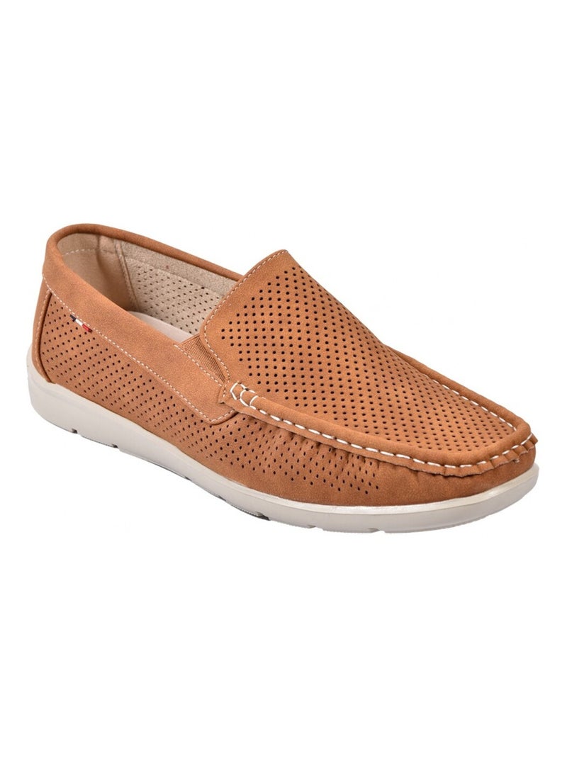 Mocassins PREMIUM Camel - Kiabi