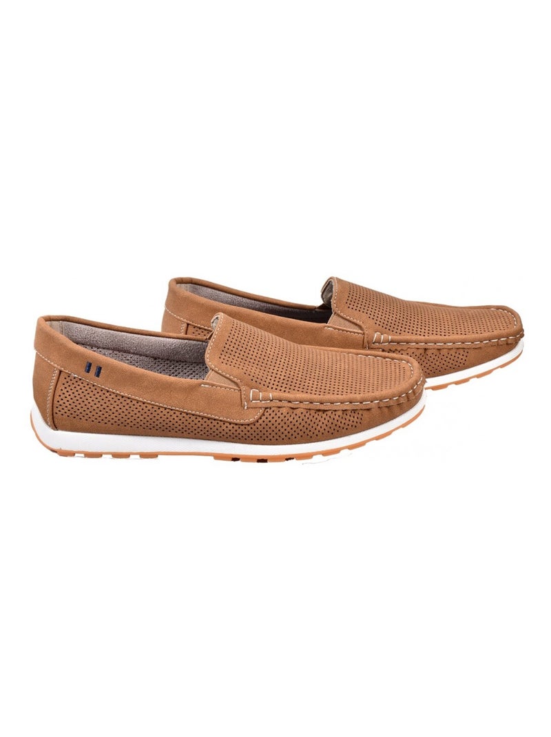 Mocassins PREMIUM Camel - Kiabi