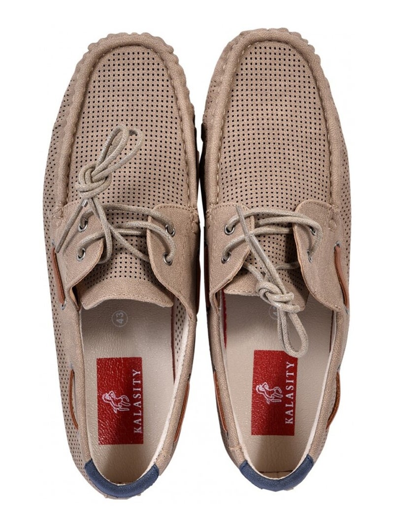 Mocassins PREMIUM Marron clair - Kiabi