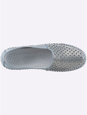 Mocassins respirants en cuir avec semelle intérieure amovible - Taille standard - Witt