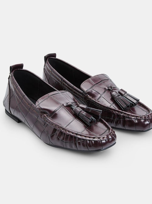 Mocassins s avec pompons Bata Red Label - Kiabi