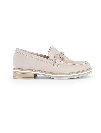 Mocassins sable en suède Gabor