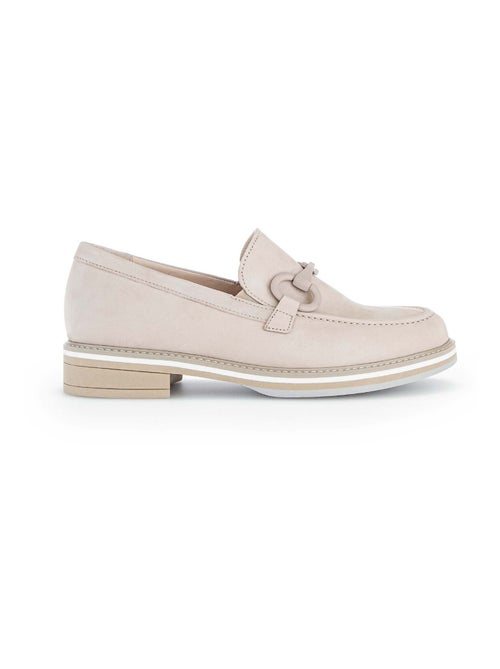 Mocassins sable en suède Gabor - Kiabi