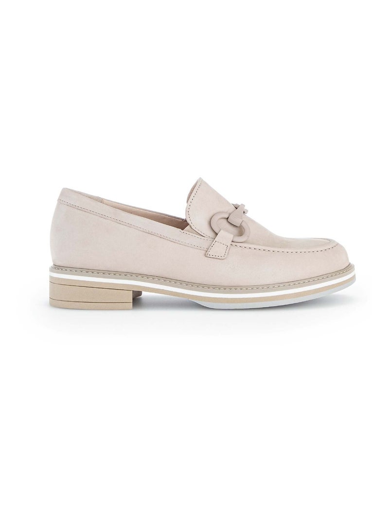 Mocassins sable en suède Gabor Beige sable - Kiabi