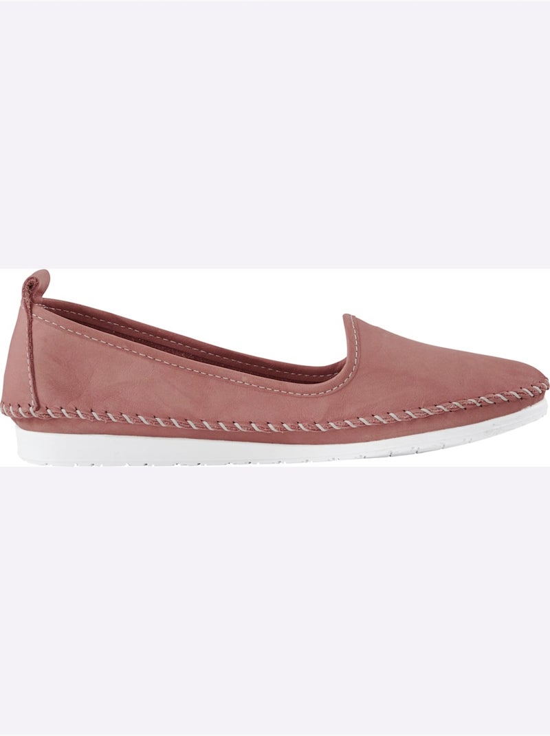 Mocassins Semelle Douce Et Souple - Taille Standard - Helline Rose - Kiabi