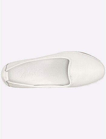 Mocassins Semelle Intérieure Amovible En Cuir - Taille Standard - Helline