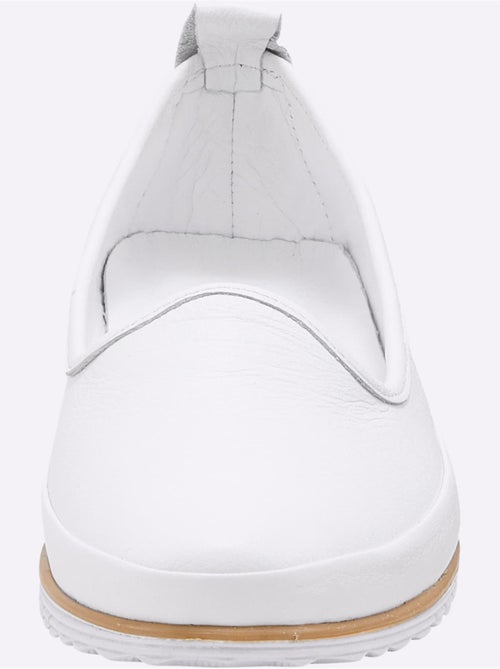 Mocassins Semelle Intérieure Amovible En Cuir - Taille Standard - helline - Kiabi