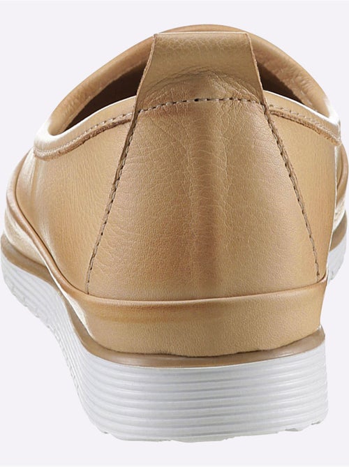 Mocassins Semelle Intérieure Amovible En Cuir - Taille Standard - helline - Kiabi
